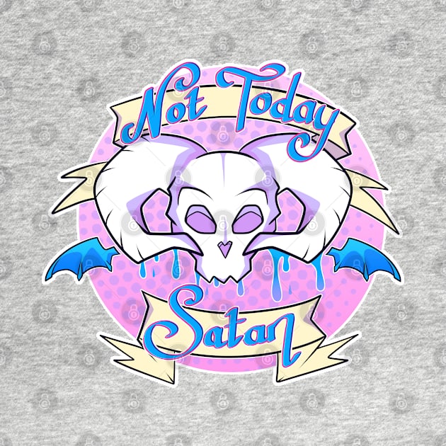 Not Today Satan by jekylldraws